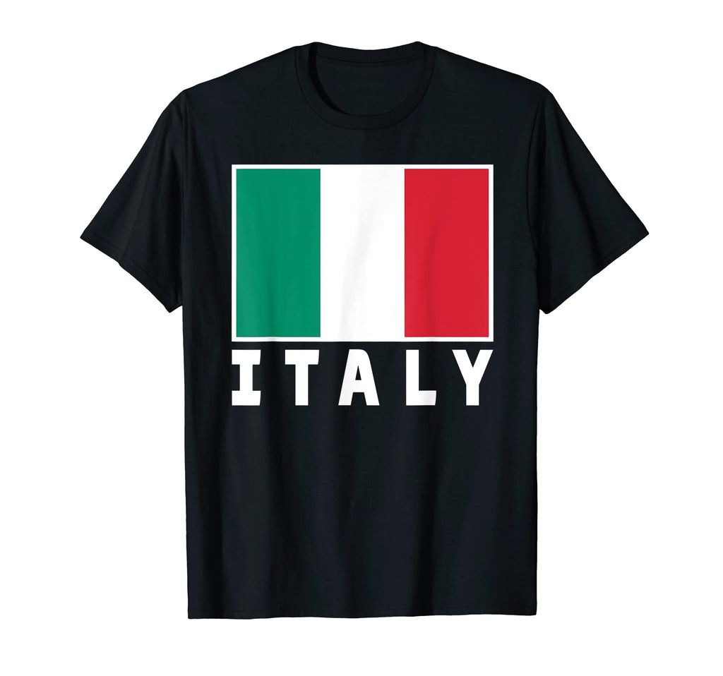 Italy Flag Italian Soccer T-Shirt - Fun Novelty Design Men Women