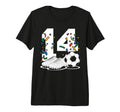 14 Soccer Birthday Gift Soccer Fan T-Shirt - Fun Novelty Design Unisex
