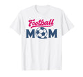 Football Mom Soccer Game Day Gift T-Shirt - Fun Novelty Design Men Women