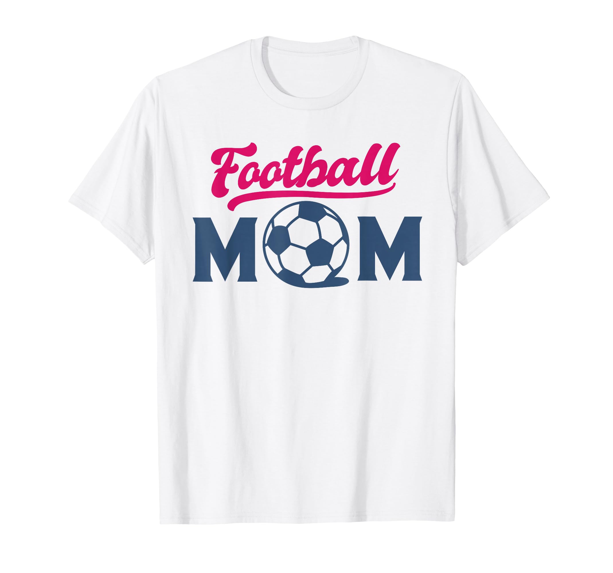 Football Mom Soccer Game Day Gift T-Shirt - Fun Novelty Design Men Women