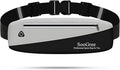 Slim Fanny Packs for Women Men,Waterproof Waist Pack with Reflective Strip Adjustable Strap,Running Belt for Sports Workout Cycling Hiking, Casual Hands-Free Wallets Phone Bag (Style 7)