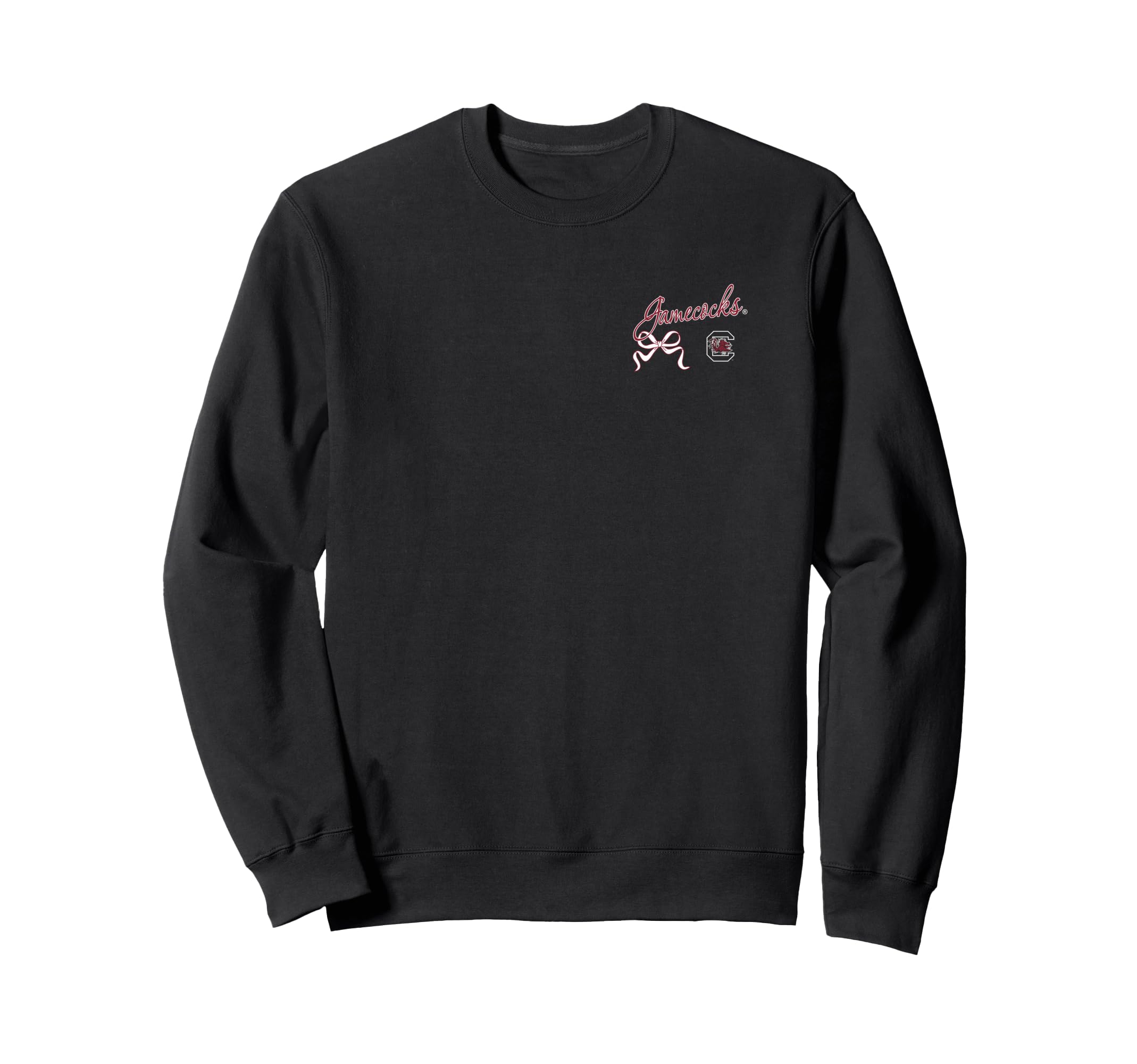 South Carolina Gamecocks Bow Script Sweatshirt - Fun Novelty Design Unisex
