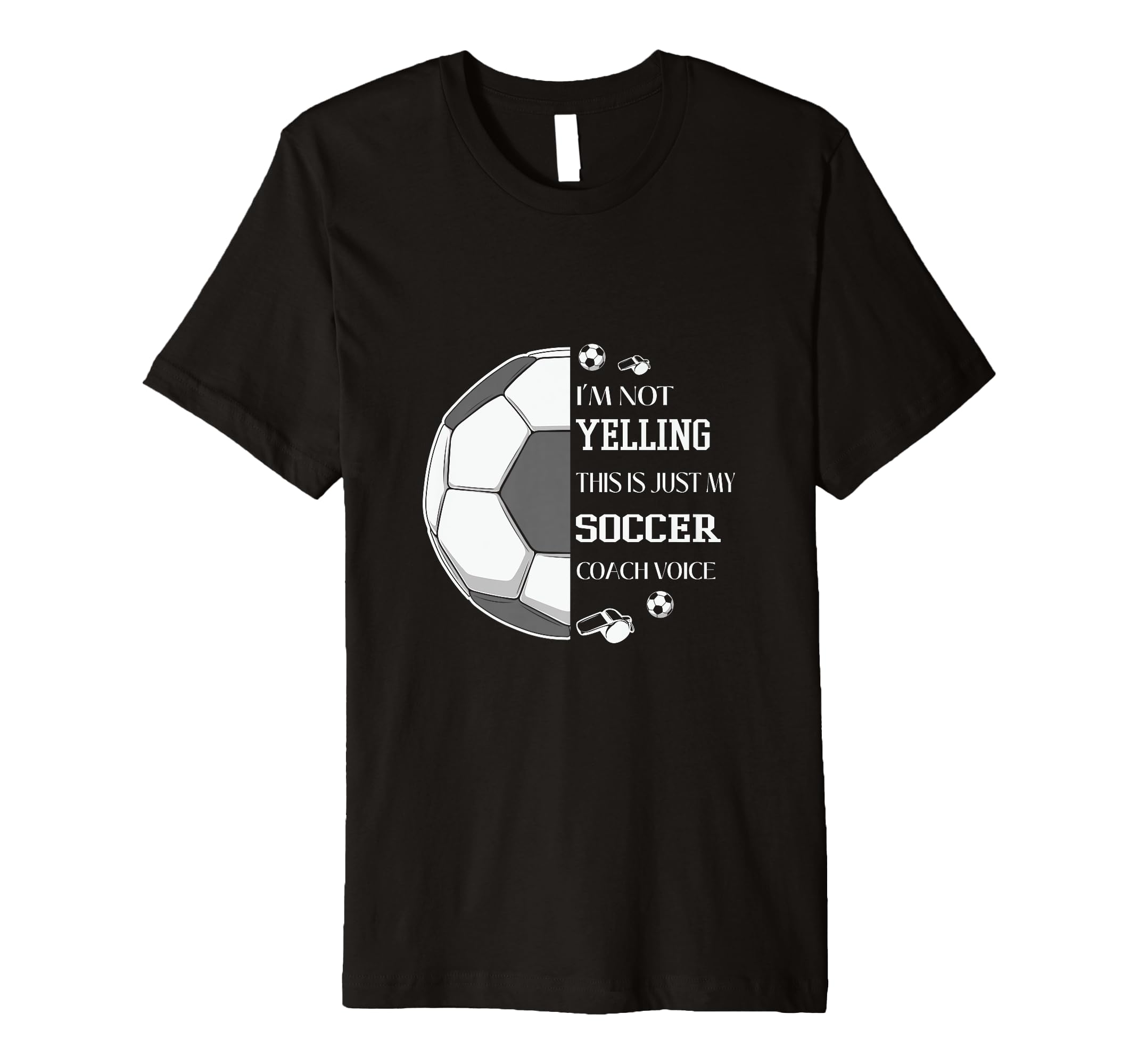 Soccer Player Soccer Coach Voice T-Shirt - Unique Graphic Unisex