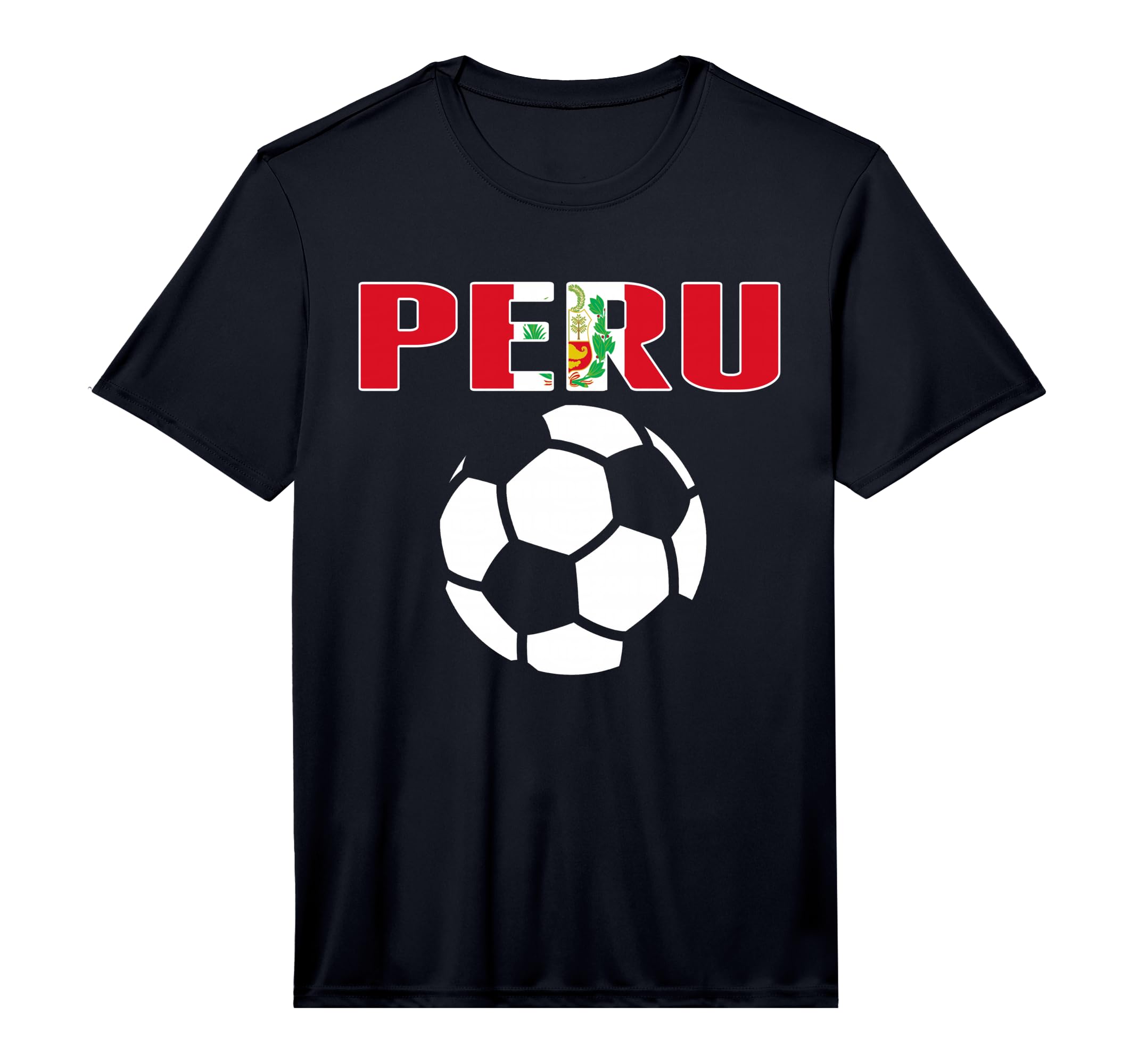 Proud Peru Soccer Fans Jersey Support T-Shirt - Novelty Apparel Unisex