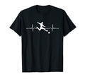 Heartbeat Soccer Football Cup T-Shirt - Custom Art Print Men Women