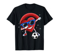 Dabbing Heart Dab Valentines Day T-Shirt - Minimalist Print Men Women
