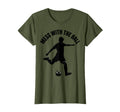 Mess Ball Soccer T-Shirt - Unique Graphic Men Women
