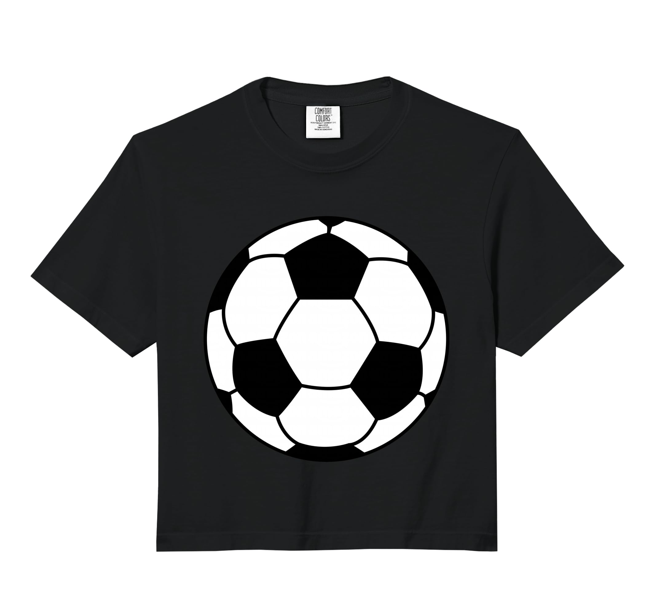 Soccer Ball Soccer Football Players T-Shirt - Minimalist Print for Adults