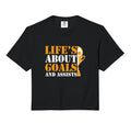 Lifes About Goals And Assists Funny Hoodie - Aesthetic Graphic Men Women