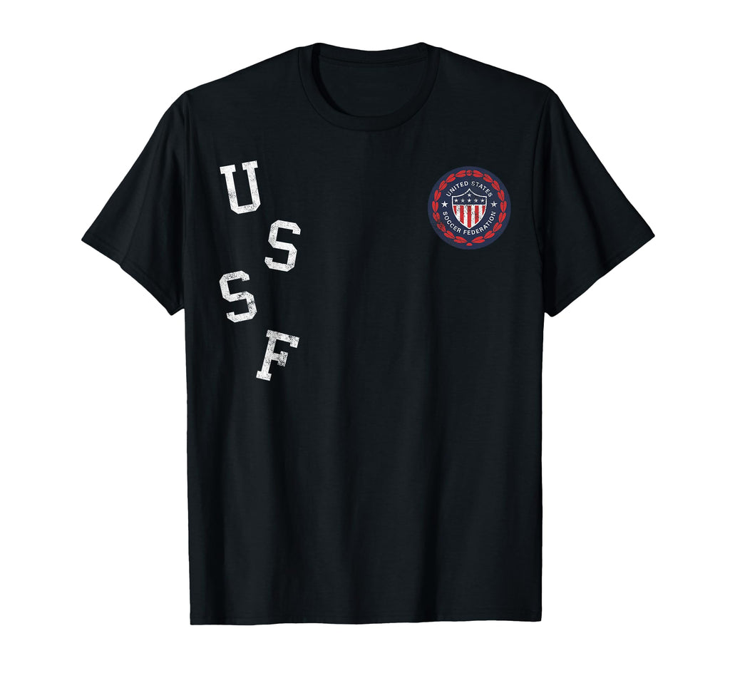 Officially Licensed Us Soccer Federation T-Shirt - Custom Art Print Unisex