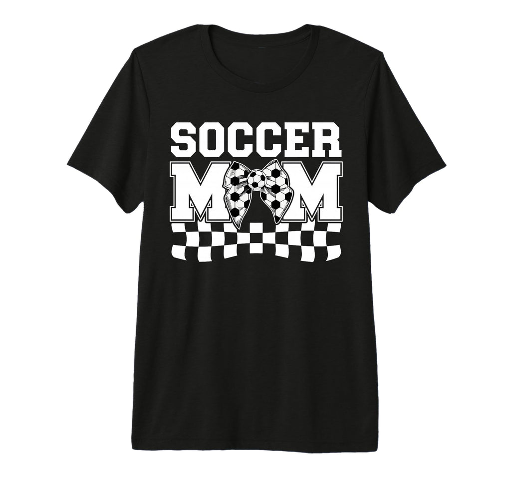 Soccer Mom Soccer Player Mama Coquette T-Shirt - Trendy Graphic Men Women