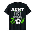 Aunt Birthday Funny Soccer 1Th B Day T-Shirt - Graphic Print Men Women