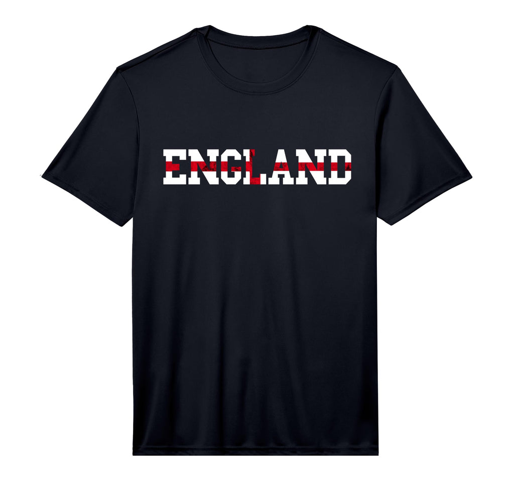England English Flag English Soccer T-Shirt - Trendy Graphic Men Women