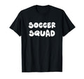Soccer Typography Gifts T-Shirt - Casual Everyday Wear for Adults