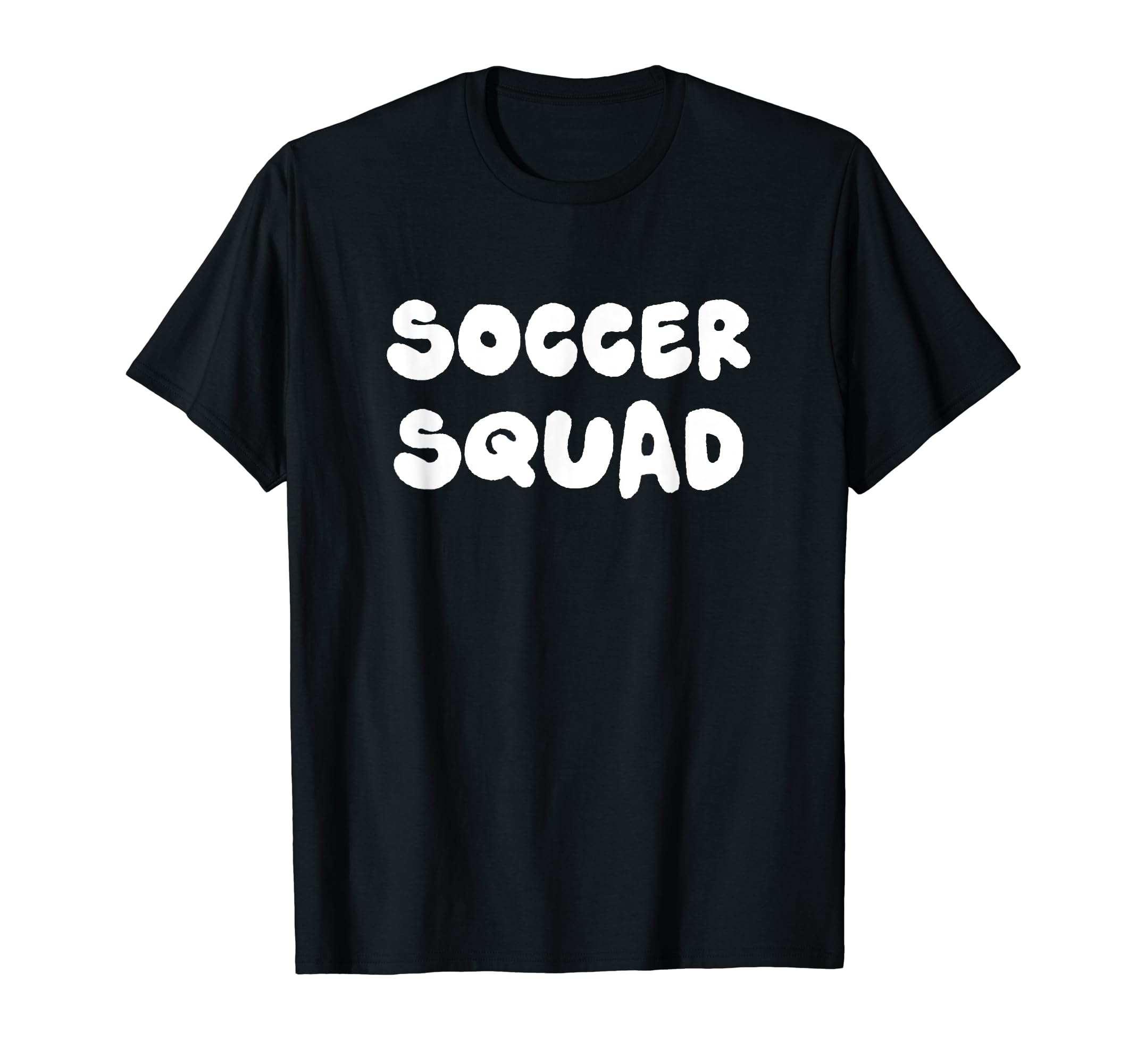 Soccer Typography Gifts T-Shirt - Casual Everyday Wear for Adults