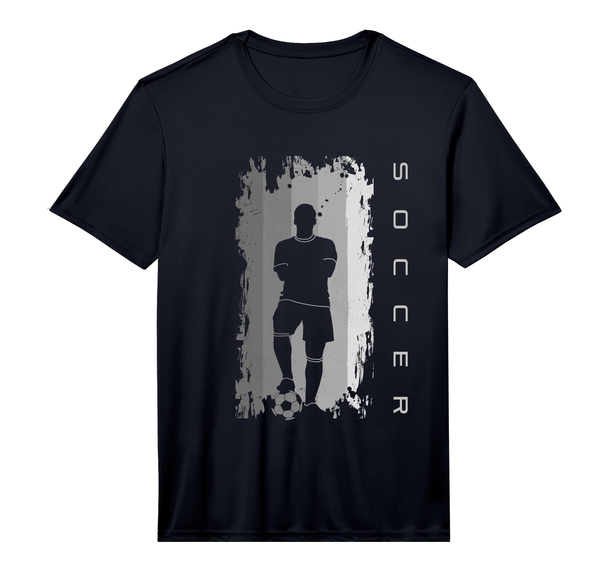 Soccer Soccer Performance T-Shirt - Custom Art Print Men Women
