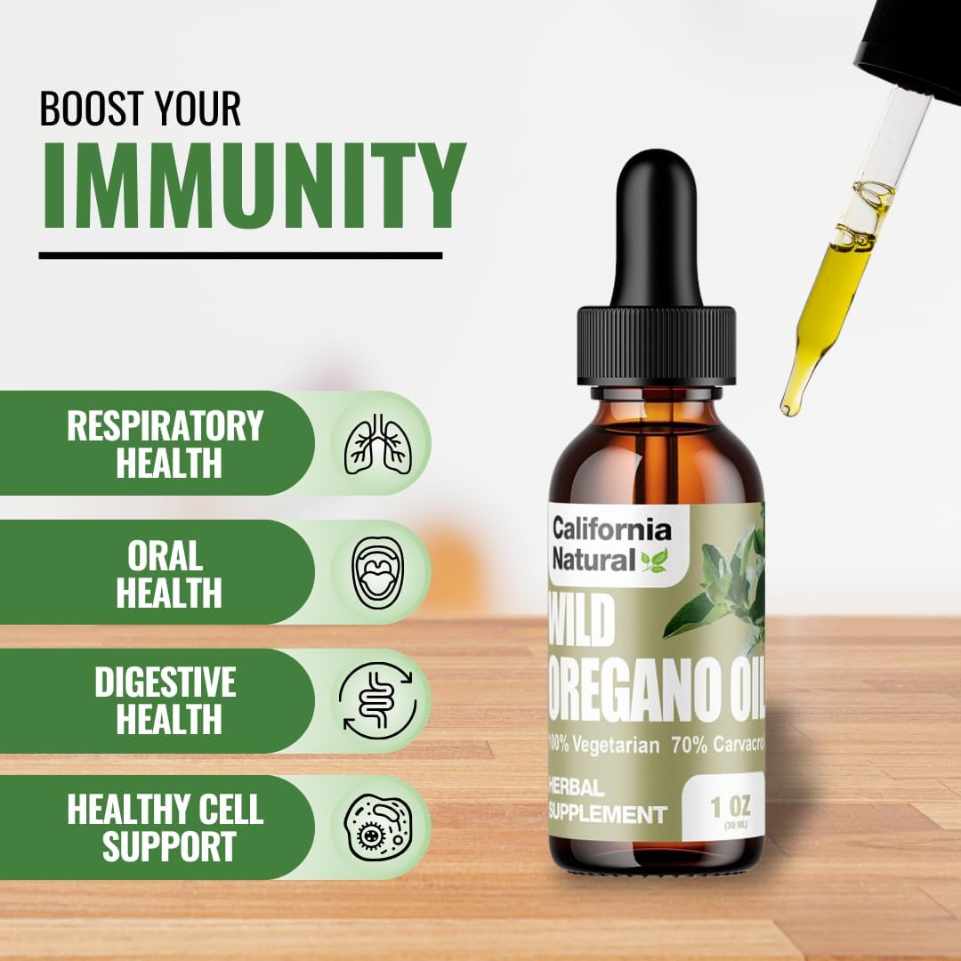 California Natural Wild Oregano Oil, 1 fl. oz.