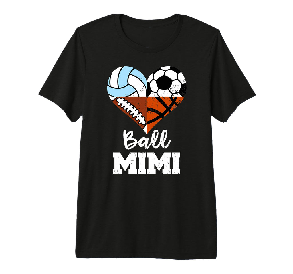 Ball Mimi Soccer Football Volleyball T-Shirt - Minimalist Print Men Women