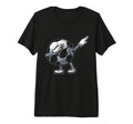 Dabbing Soccer Ball Funny Soccer Sports Tri T-Shirt - Graphic Print Unisex