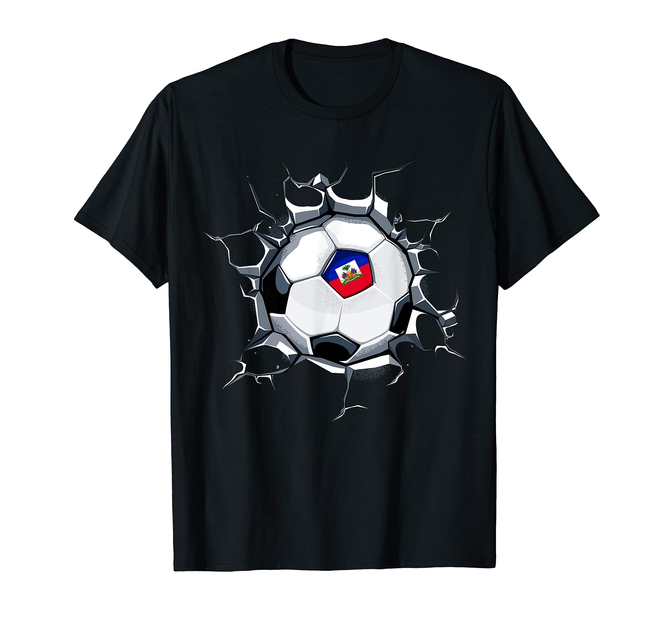 Haiti Soccer Fans Jersey Haitian T-Shirt - Streetwear Style Men Women