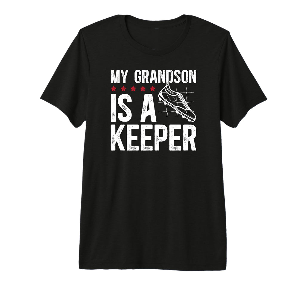 Mens Soccer Keeper Grandpa Soccer Goalie T-Shirt - Minimalist Print Unisex