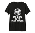 Soccer Goalkeeper Soccer Tri Blend T-Shirt - Unique Graphic Unisex
