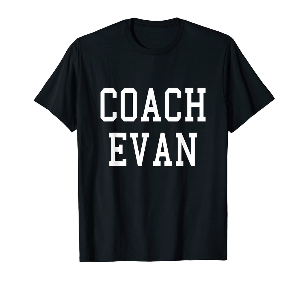 Coach Evan Custom Football Soccer T-Shirt - Streetwear Style Unisex
