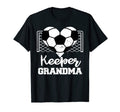 Keeper Grandma Funny Soccer T-Shirt - Casual Everyday Wear Men Women
