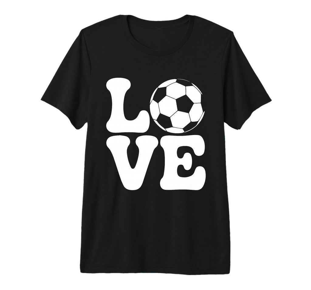 Love Soccer Ball Funny Football Fan Sport T-Shirt - Unique Graphic Unisex