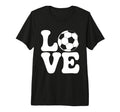Love Soccer Ball Funny Football Fan Sport T-Shirt - Unique Graphic Unisex
