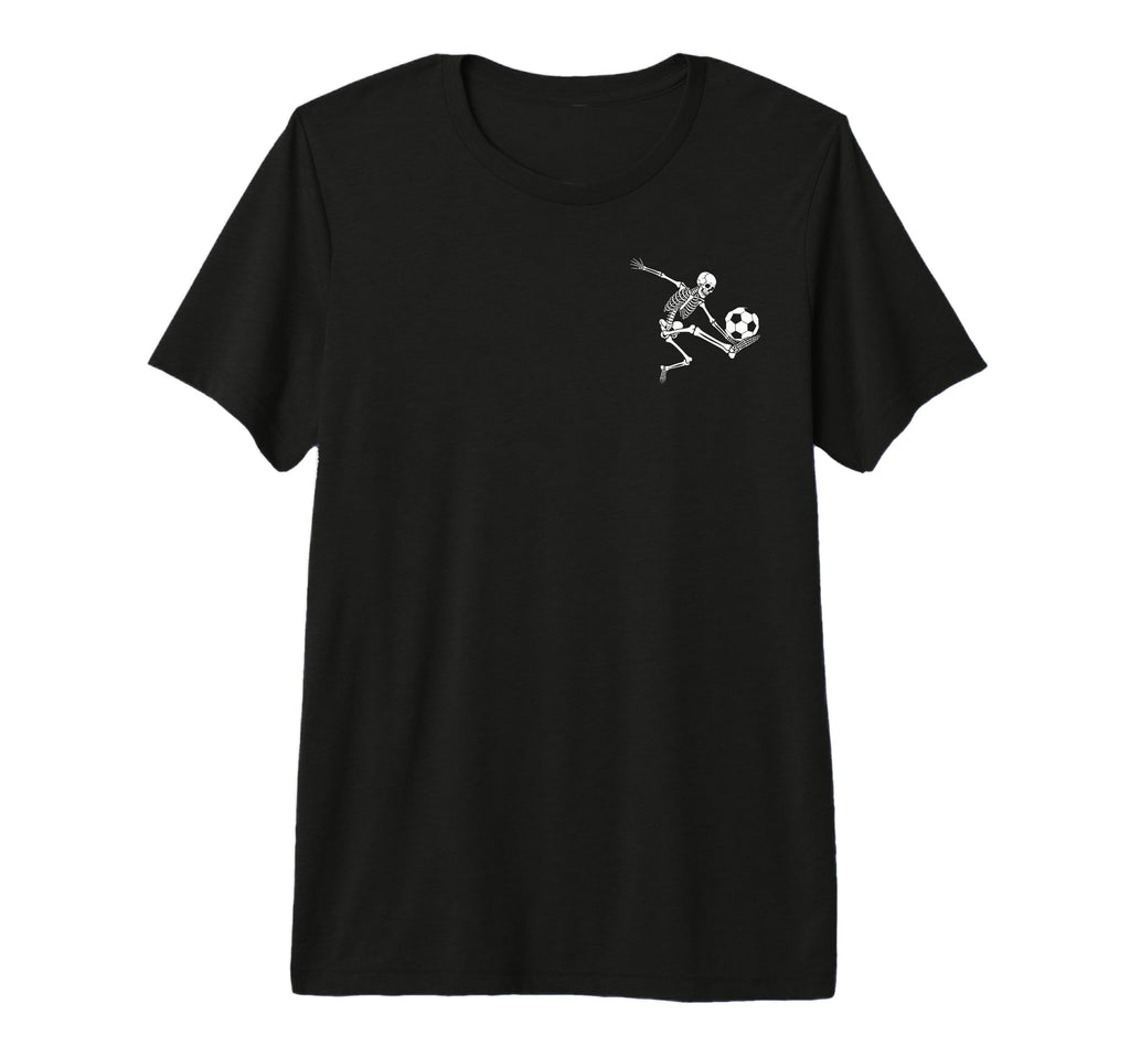 Skeleton Soccer Halloween Lovers T-Shirt - Streetwear Style Men Women
