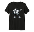Dabbing Soccer Ball Soccer Sports T-Shirt - Minimalist Print for Adults
