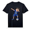 Dabbing Soccer Kosovo Jersey Kosovar T-Shirt - Graphic Print Men Women