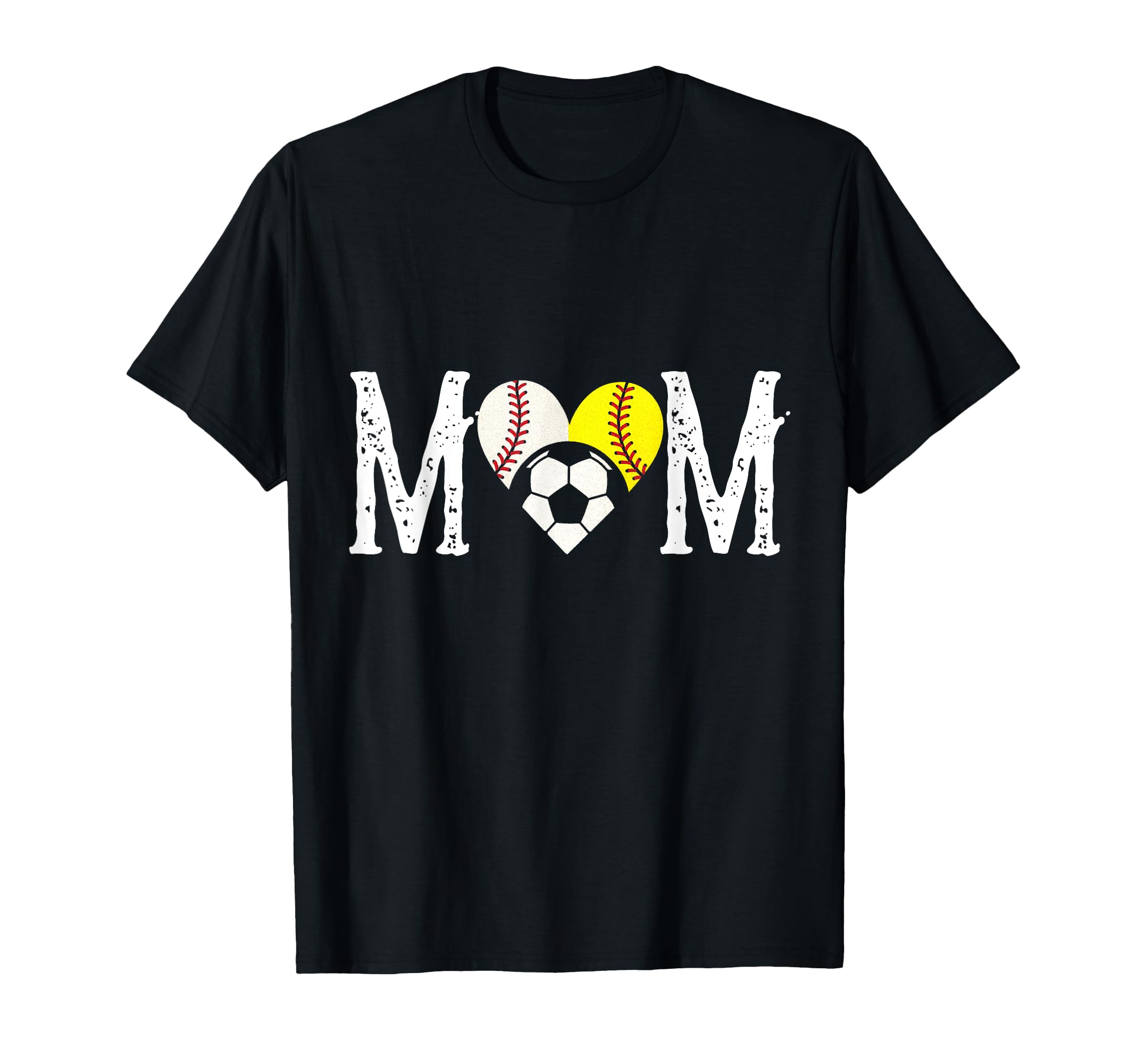 Mom Baseball Softball Soccer T-Shirt - Novelty Apparel Men Women
