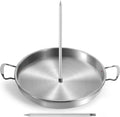 DAKOS Upgraded Thicken Stainless Vertical Skewer Griddle, Barbecue Grill Stand, Vertical Skewer Grill, Great for Tacos Al Pastor, Tacos, Whole Chicken (15.27 x 13.39 x 2.83)