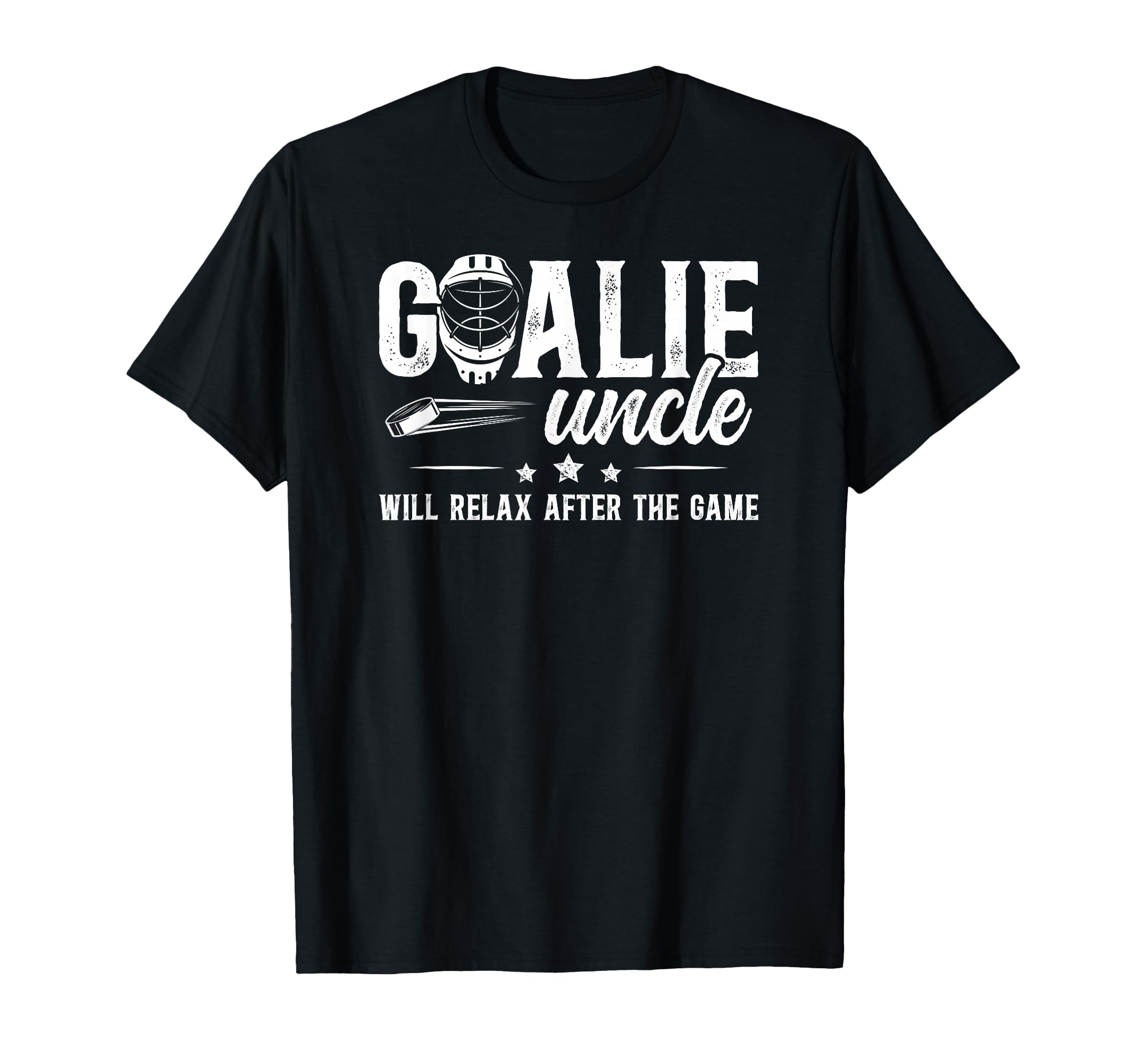 Funny Hockey Goalie Uncle Ice Hockey T-Shirt - Streetwear Style Unisex