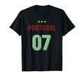 Portugal Soccer 07 Football Game Fan T-Shirt - Unique Graphic Men Women