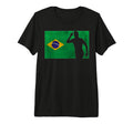 Usa World Football 26 Brazil Team T-Shirt - Graphic Print for Adults