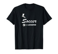 Soccer Legend Soccer Player Sports T-Shirt - Streetwear Style for Adults