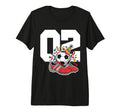 2 Soccer Birthday Gift Soccer Fan Sports T-Shirt - Custom Art Print Unisex