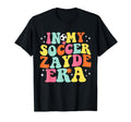 My Soccer Zayde Era Game Day Groovy T-Shirt - Custom Art Print for Adults