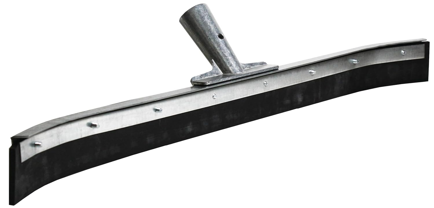 Unger - 91015 Professional AquaDozer Smooth Surface Curved Floor Squeegee, 24"