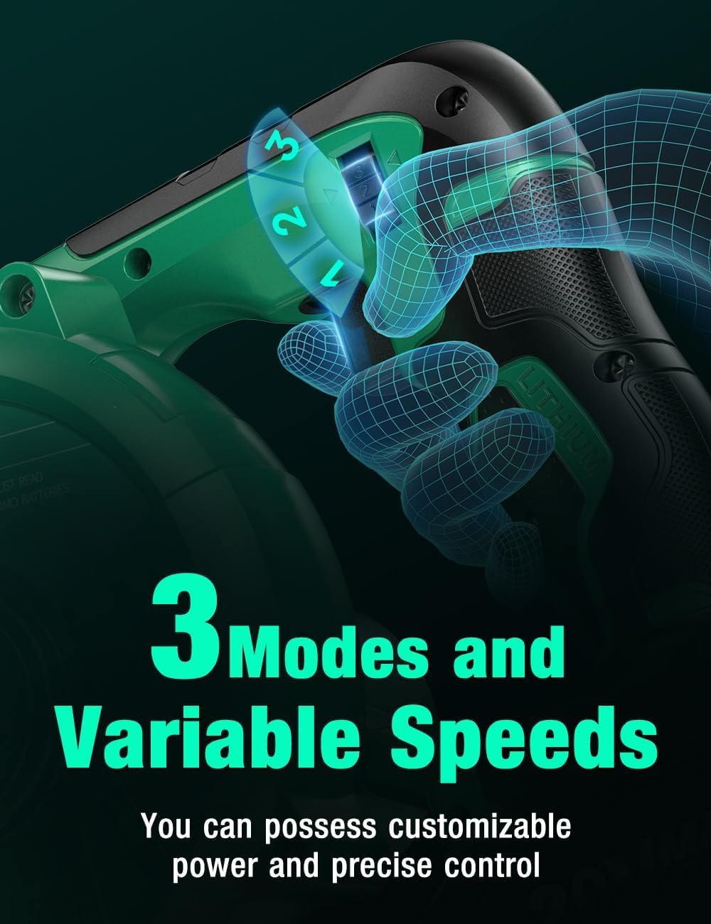 K I M O. Cordless Leaf Blower Vacuum Combo, 3 Nozzles&3 Modes for Inflation & Deflation, 20000RPM 150MPH Variable High Speed, 20Inch Extended Tube, 2 Pack 20V Battery Powered Leaf Blower for Lawn Care