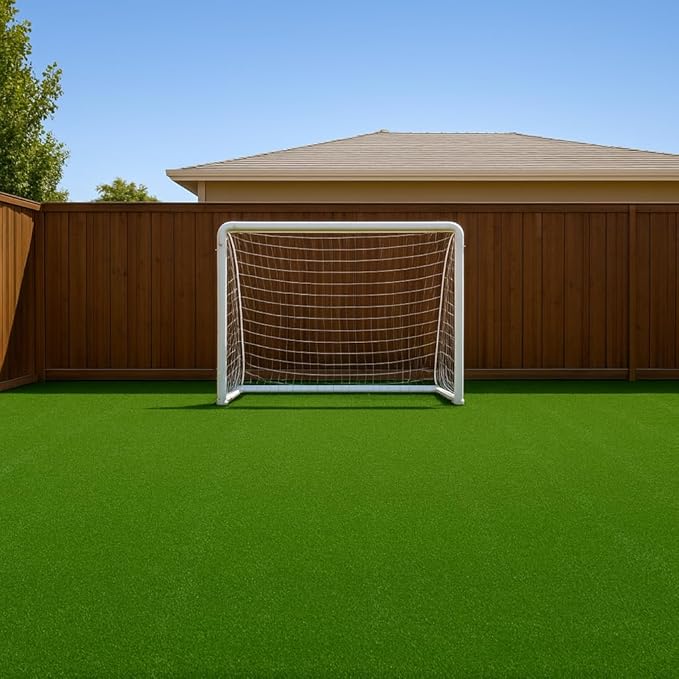 Ottomanson Artificial Turf Golf Hitting Mat 6'6" x 30' Indoor/Outdoor Waterproof Synthetic Fake Grass for Putting Practice Baseball Football Sports Gym Backyard, Custom Size 2' up to 30'