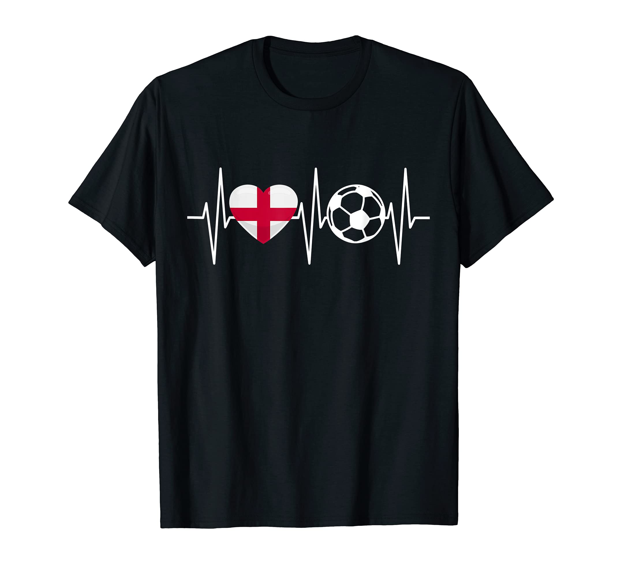 England Soccer Funny Soccer Fan T-Shirt - Fun Novelty Design for Adults