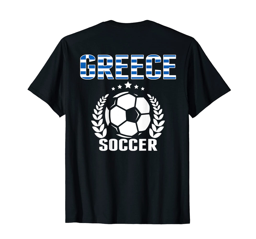 Greece Soccer Fans Jersey Proud T-Shirt - Casual Everyday Wear Unisex