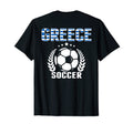 Greece Soccer Fans Jersey Proud T-Shirt - Casual Everyday Wear Unisex