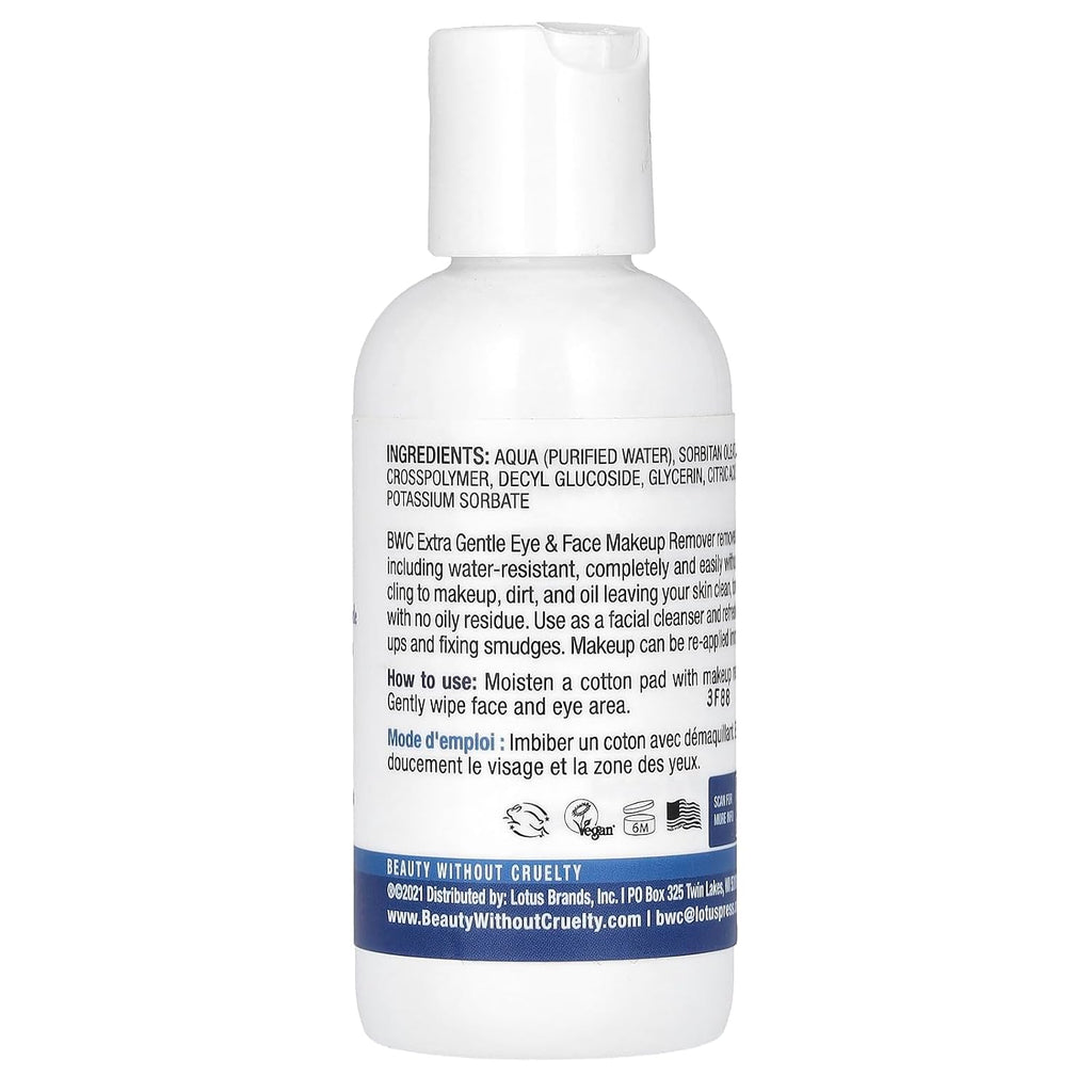 Beauty Without Cruelty Eye Make-up Remover Extra Gentle