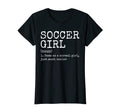 Womens Soccer Definition Funny Soccer T-Shirt - Graphic Print Men Women