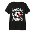 Soccer Mama Matching Daughter Heart T-Shirt - Unique Graphic Men Women
